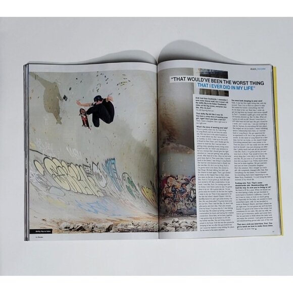 Thrasher Skateboarding Magazine October 2025 Skateboarding Issue - Picture 6 of 6